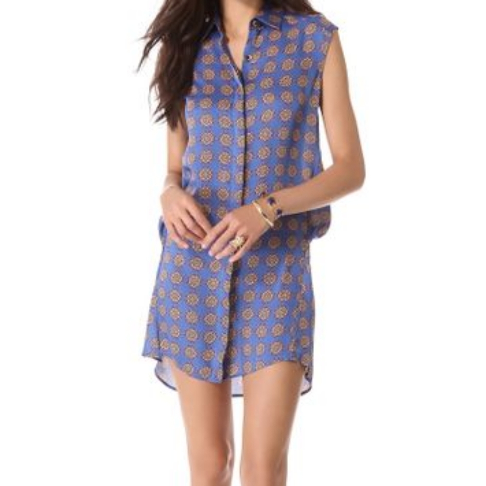 Thakoon Addition medallion shirt dress